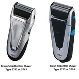 Braun SmartControl & TriControl 4700 Series Shaver